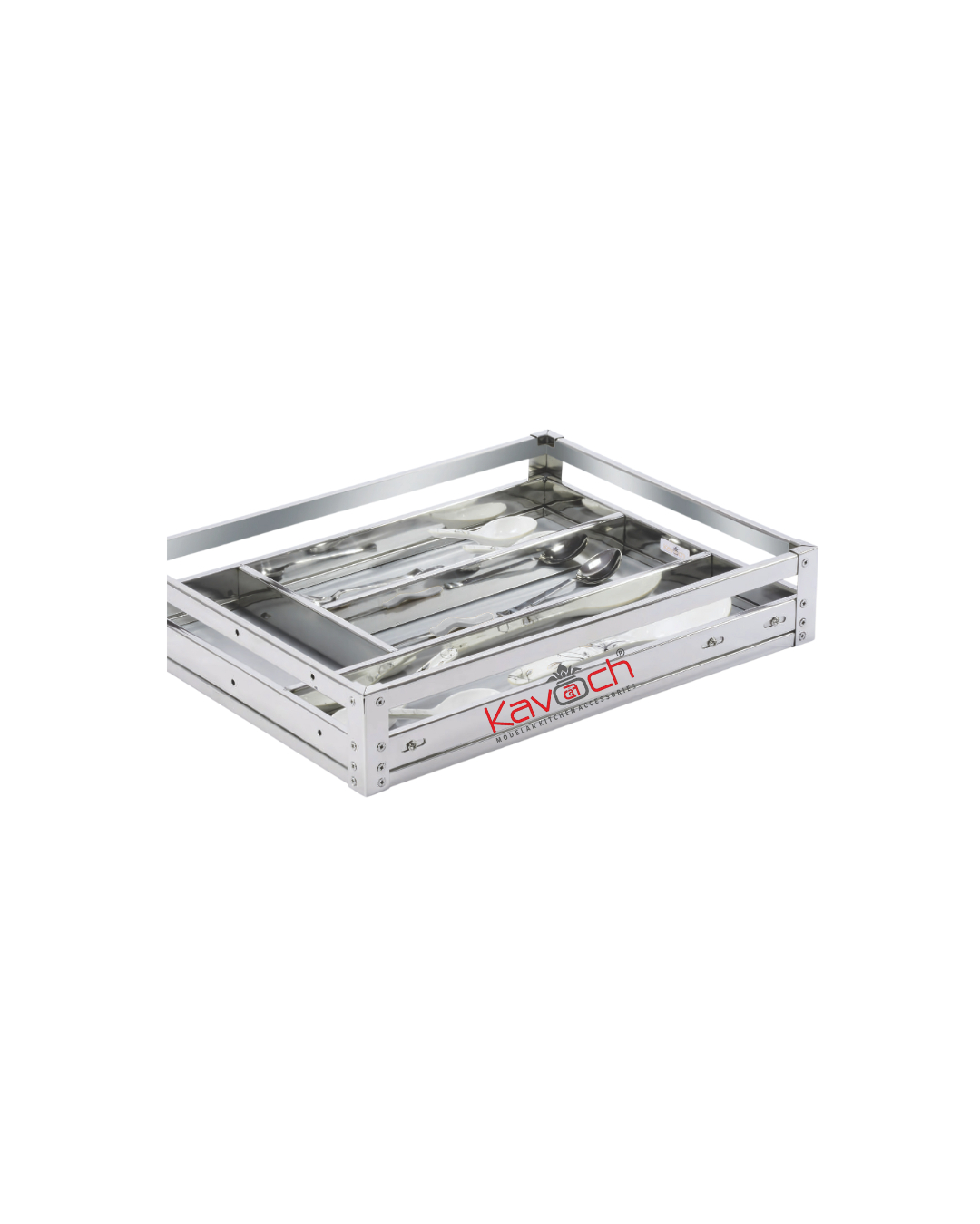 SS Partition Cutlery Basket